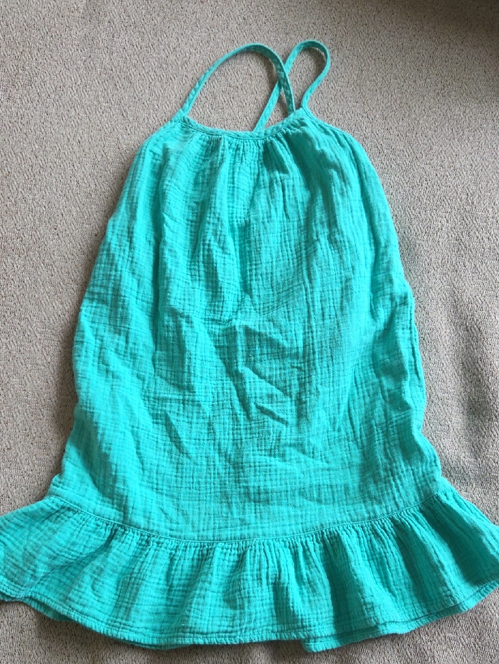 Cat & Jack Teal Sleeveless Sundress